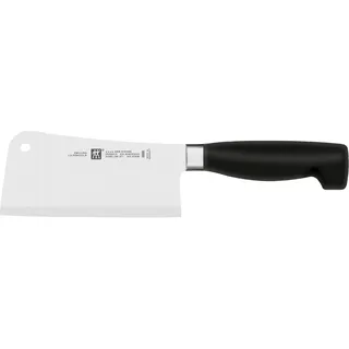 Zwilling Vier Sterne Hackmesser 15 cm Schwarz