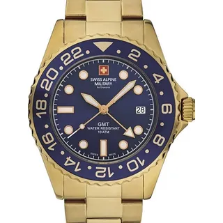 Swiss Alpine Military GMT Edelstahl 42 mm 7052.1115SAM