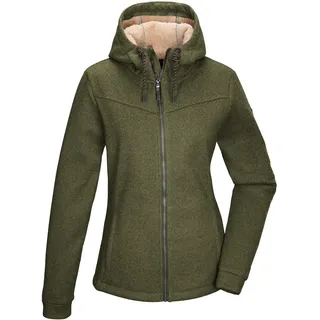 G.I.G.A. DX Damen Unterjacke GW 38 WMN, olivgruen, 50,