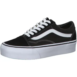 Old Skool Platform black/white 41
