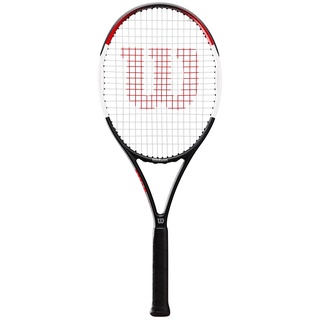 Wilson Tennisschläger Pro Staff Precision 100, Carbonglasfaser, Grifflastige Balance, 320 g, 68,6 cm Länge