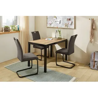 Jockenhöfer Schwingstuhl Max Cord dunkelgrau