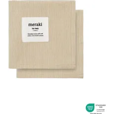 Bild Meraki, Geschirrtuch, Verum Tea Towels - Off white/safari (304030312) (75 x 55 cm)