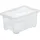 Aufbewahrungsbox 27 x 17,2 x 12,8 cm 1-tlg. Transparent