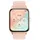 Ice Fit 1.0 BT 45 mm Kunststoffgehäuse Roségold Silikonarmband Rosa M