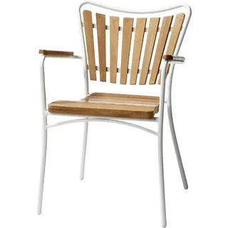 Cinas Gartenstuhl Ellen 58,5 x 56,5 x 78 cm schwarz