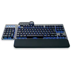 Bild von Everest Max Gunmetal Gray, LEDs RGB, MX SPEED RGB Silver, USB, DE (MG-EVK1G-CP1-DE)