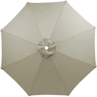 Balkon Sonnenschirm Umtauschdeckel, Ersatzbezug 3m 6/8 Streben,Knickbar Sonnenschirm Umtauschdeckel,(Nicht Schirmrahmen enthält und Sockel)