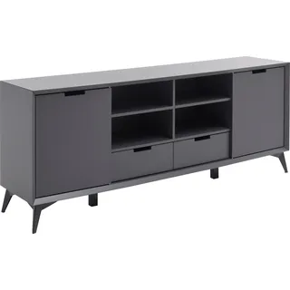 MCA Furniture Sideboard Netanja grau ¦ Maße cm