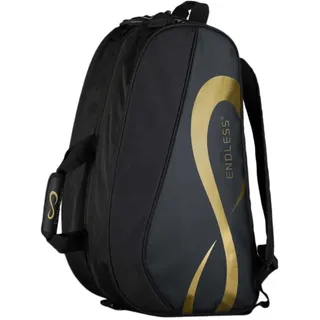 Endless Icon Padelschlägertasche - Black Gold - One Size