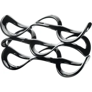 Guzzini - Icons, Cuvée Universal-Flaschengestell - Schwarz, 32,4 x 16 x h18,2 cm - 17010010