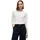 Rundhalspullover Jersey Elfenbein L
