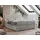 Boxspringbett 200x200 200x200 mit Boxspringbett mit 200x200 Hellgrau Struktur H4 Hellgrau