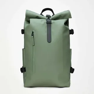 RAINS ROLLTOP RUCKSACK W3 Grün - Grün