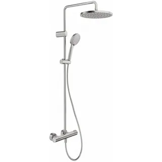 Duravit Duschsystem 1000 Minusflow Edelstahl gebürstet TH4282008070