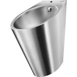 Delabie Urinal FINO wandh. Anschl. von oben Edst. 1.4301 satiniert