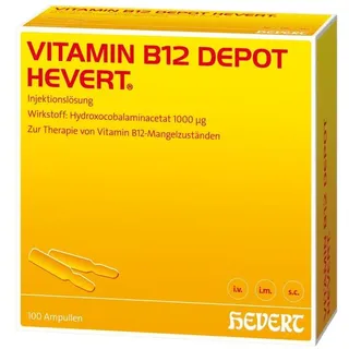 Hevert Vitamin B12 Depot Hevert Ampullen 100 St.