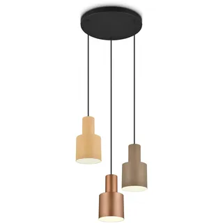 Trio Agudo 3-flg. 37 cm rund Metall mehrfarbig