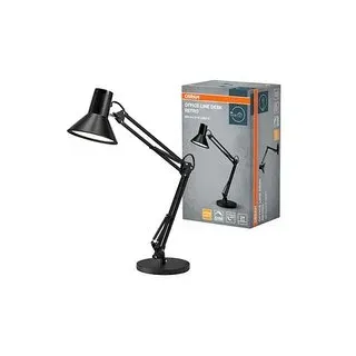 OSRAM Office Line Desk Retro LED Tischlampe schwarz 9 W