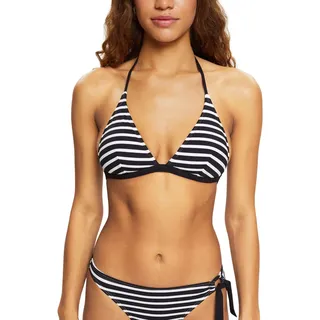 ESPRIT Damen Hamptons Beach Ay Rcs Pad.haltern Bikini, Black 3, 36/70B EU