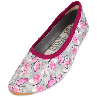 Beck Harmonie Gymnastikschuhe, Grau,