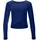 Damen Soft Aet131ls Mit Yoga-Shirt Dark-Blue M EU