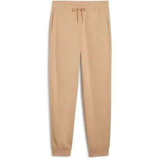 Puma HER Comfort High-Waist French Terry Jogginghose Damen 63 warm beige S