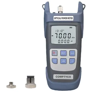 Guakiili FTTH Faser Optisches Leistungsmessgerät Faser Optisches Kabel Tester 70dBm ~ + 10dBm Arbeitswellenlänge 850-1625nm (Blue)