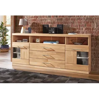 Home Affaire Sideboard »Ribe«, Breite 180 cm braun