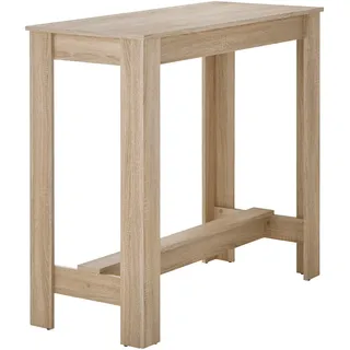 Stolkom Bartisch »Modesto Küchentisch, Bistrotisch, Stehtisch Küche, BxHxT 115x103x50 cm« Grozügige Fläche, Stabiler Halt, Tischplatte melaminbeschichtet