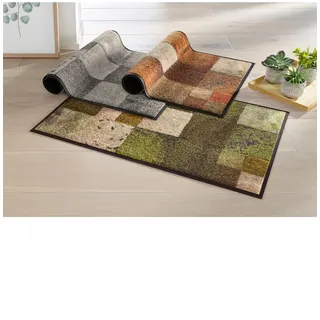 Fußmatte rechteckig 7 mm Höhe, grün