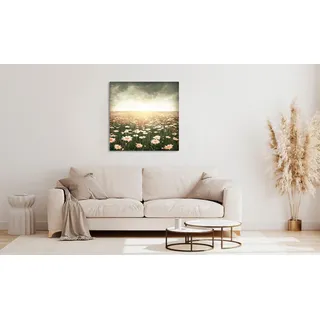 queence Acrylglasbild »Epson« Blumen   Himmel   Landschaft   Pflanzen   Pflanzenbilder   Spa   Spa Bilder   Wiesen & Bäume 1 Stk. tlg. Fine Art-Print in Galeriequalität, beige