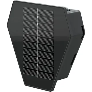 goobay LED-Solar-Wandleuchte Diamant, schwarz