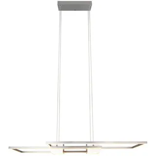 Trio Albany 1-flg. 28 cm eckig grau/silber
