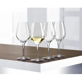 Spiegelau Authentis Universalglas, 4er Set, Weinglas, Rotweinglas, Weißweinglas, Kristallglas, 420 ml, 4400282