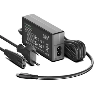 HKY 65W 40W USB C Netzteil Ladegerät für MSI ADP-65SD B LG gram 15Z90Q 16Z90Q 17Z90Q 16Z95 Acer Swift Go 14 16 LG gram pro 16 LG gram 17 LG gram pro 17 2024 für Microsoft Surface Laptop 7
