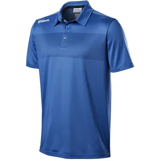 Wilson Herren Golf-Poloshirt, Kurzarm, Tour Polo, Hemd mit UV-Schutz, Atmungsaktiv und schnell trocknend, Polyester