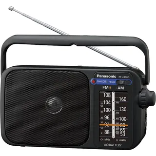 Panasonic RF-2400DEG tragbares Radio schwarz