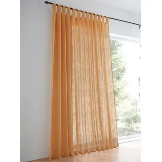 Heine home Gardine Schlaufen 1, gelb