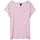 Damen VMAVA Plain SS TOP GA JRS NOOS T-Shirt Pink-A-Boo Large