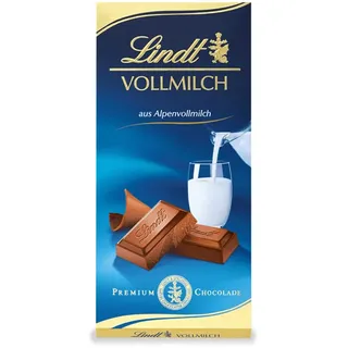 Lindt Vollmilchschokolade Schokoladentafel 100 g