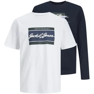 JACK&JONES JUNIOR Jorwayne Branding Tee Mix 2Pk Mp
