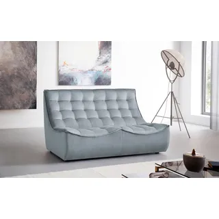 Calia Italia 2-Sitzer »Banjo, italienisches Doppelsofa, als 2-Sitzer oder als Modulsofa«, Design und Komfort im Einklang grau