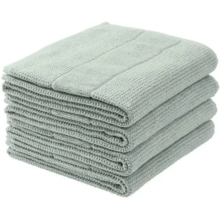 SCHIESSER Turin Handtuch 50 x 100 cm blau