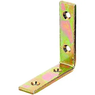 GAH Alberts Alberts 847739 Balkenwinkel | schmal | galvanisch verzinkt, dickschichtpassiviert | 80 x 80 x 20 mm | 20er Set