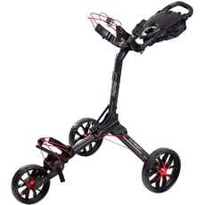 Bag Boy Nitron Golfwagen, Unisex, BagBoy Nitron Golf Push Cart, schwarz/red