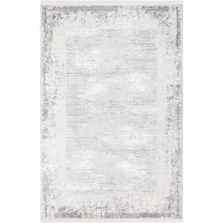 Vintage-Teppich , Grau , Textil , Vintage , rechteckig , 160x230 cm , Teppiche und Böden, Teppiche, Webteppiche