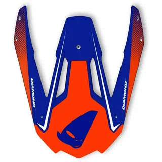 Ufo Hr093 Visier - Red / Blue - One Size