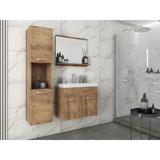 Mirjan24 Montreal 3-tlg. Beige/Eiche
