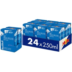 Red Bull Sea Blue Edition, 6x4er Pack Dosen, Getränke mit Juneberry Geschmack, EINWEG (24x250ML)